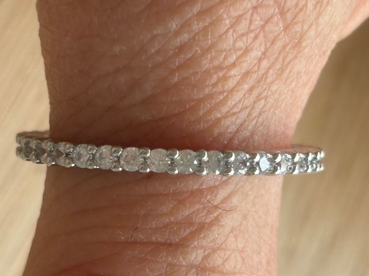 Anelli: Luxus Elegante Gr.18/8 Ring Memoire Farbe : Silber – Nuovo (secondo la descrizione) da Biel-Bienne venduto da Roserosse13 3