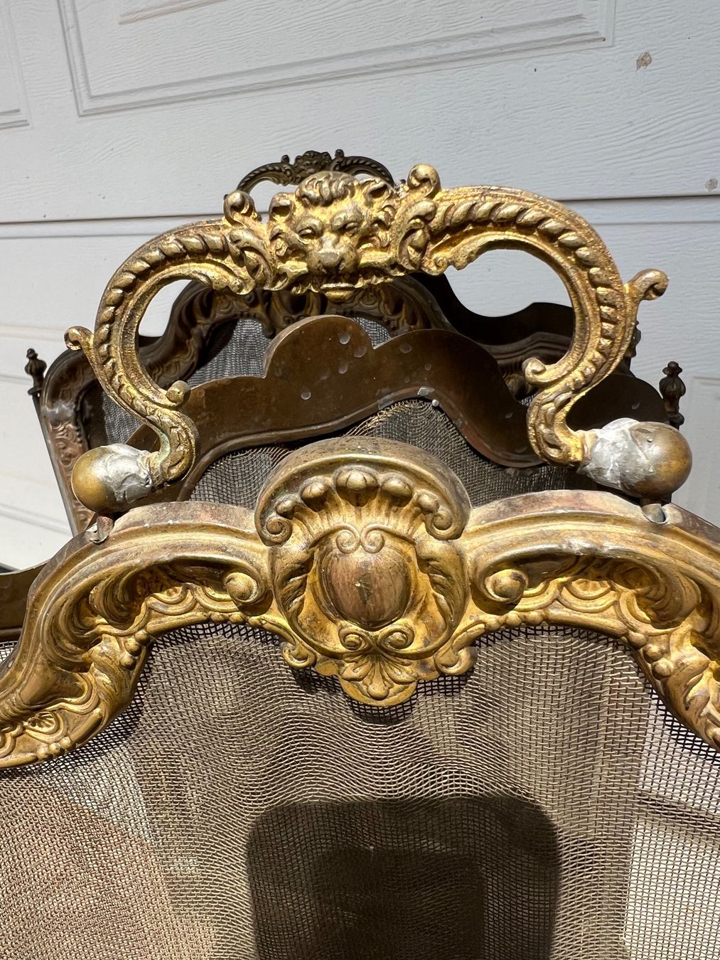 Accessori: Kaminschutzgitter Messing antik 4-teilig – Usato da Mellingen venduto da pbe_vc86 4