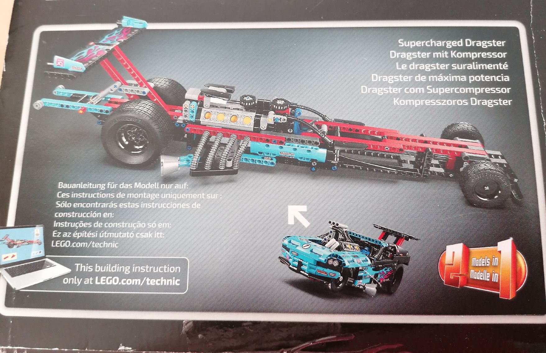 Lego Giocattoli: DRAG RACER LEGO TECHNIC 10-16 JAHRE – Usato da Pratteln venduto da ThereseZ 4