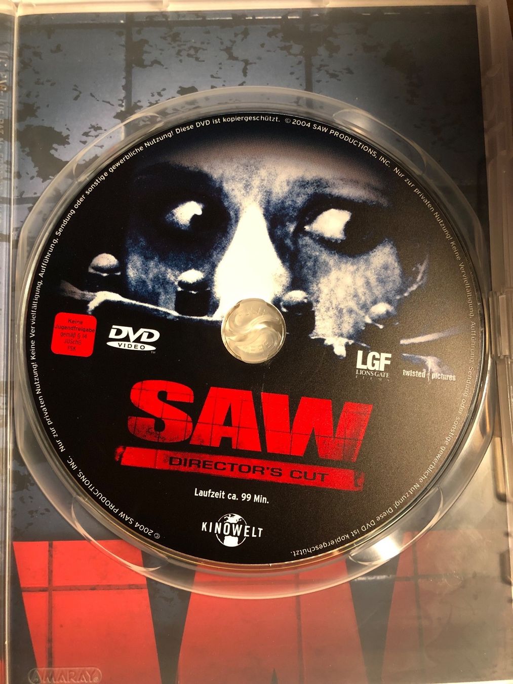 Tutti i DVDs: SAW Directors Cut DVD – Usato da Kestenholz venduto da Inna09 2