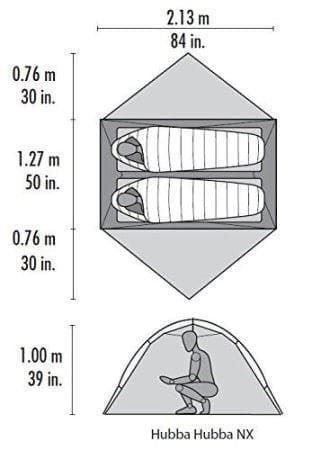 Tende : MSR Hubba Hubba 2 NX grün – Nuovo e nell'imballaggio originale da Bottighofen venduto da zaap 1