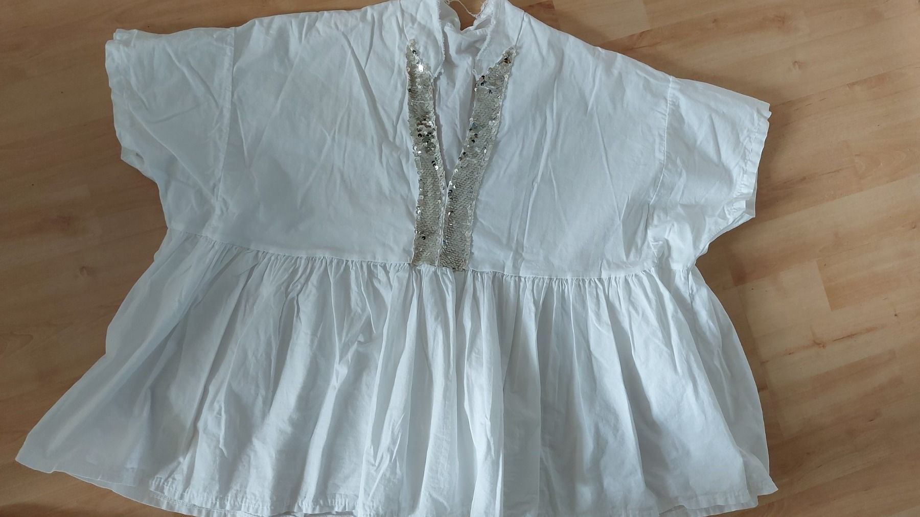 Camicette: Wunderschöne Bluse Made in Italy One Size – Nuovo (secondo la descrizione) da langenthal venduto da rundholz7 4