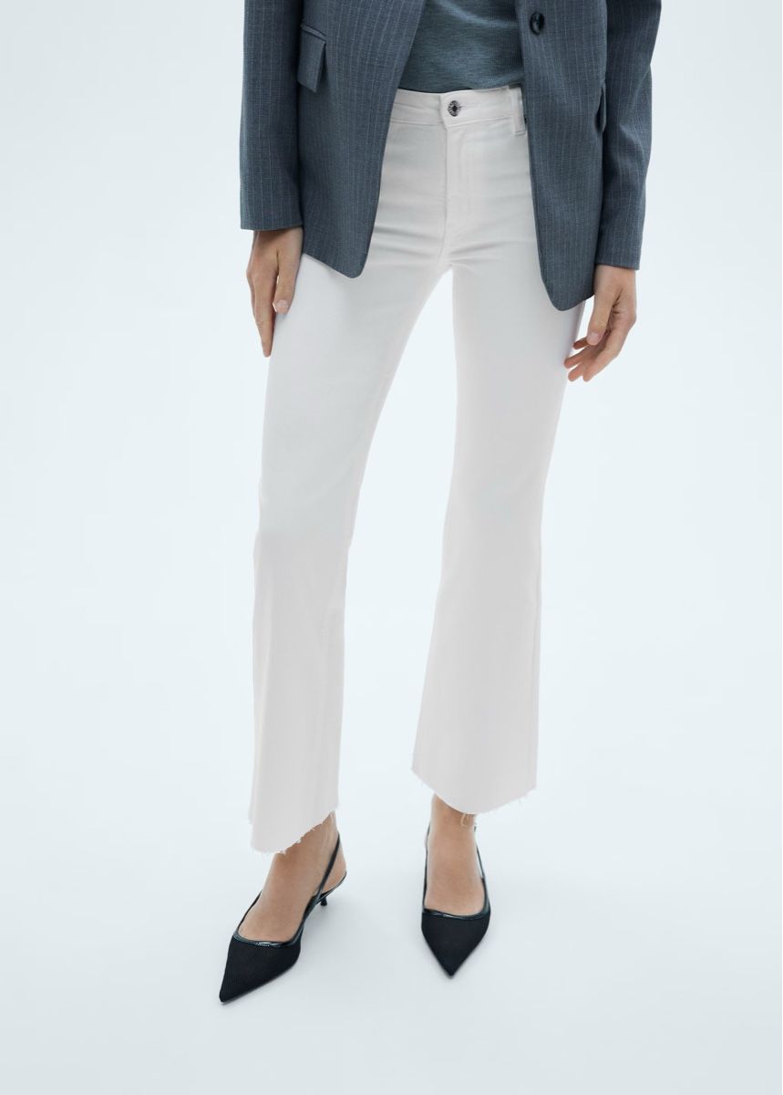Mango Jeans: Weisse Bootcut Jeans mango, Gr. 34, neuwertig! – Neu (gemäss Beschreibung) aus Zürich von sellingmystuff1 1