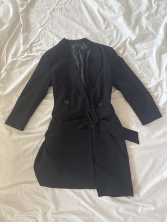 Damen Blazer Kleid schwarz Grösse S neu