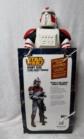Star Wars Statuette: Star Wars Clone Trooper ca.79cm JAKKS PACIFIG – Nuovo e nell'imballaggio originale da Winterthur venduto da Destinatio 2