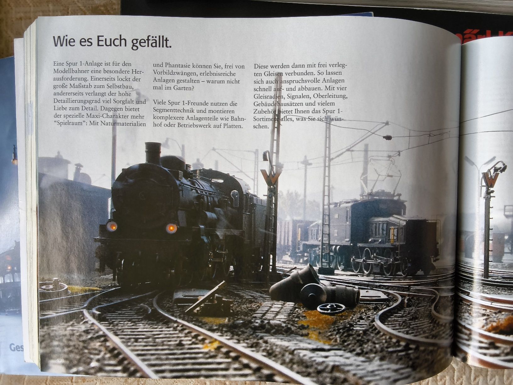 Märklin Trains électriques: Märklin Gesamtkatalog 1996/97 DA  – D'occasion à Hallau par histoiremerveilleuse 5