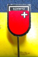 SCHWYZ SZ KANTONS-WAPPEN KLEIN-FEIN VINTAGE OLDI