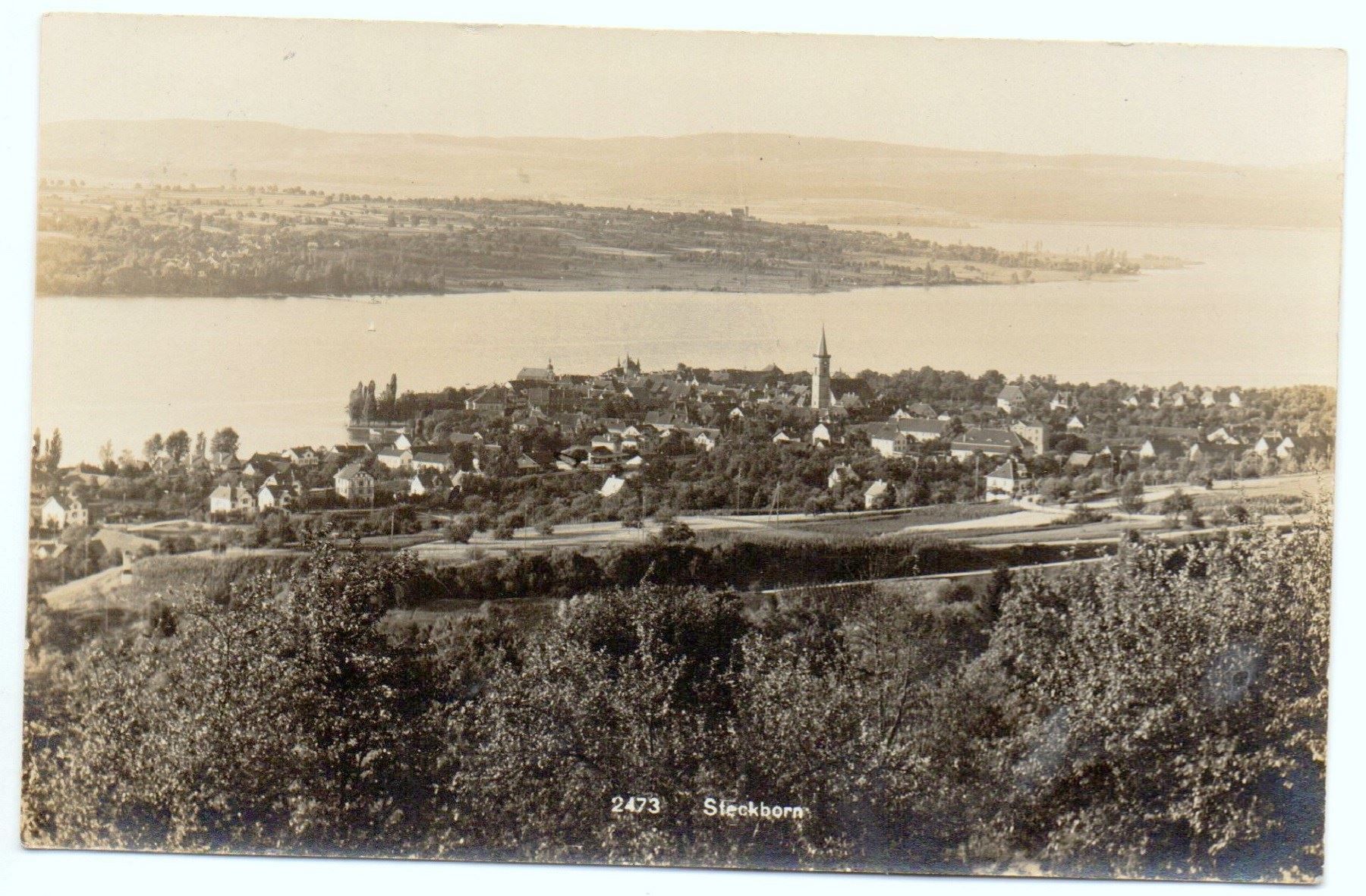 Cartoline postali: STECKBORN Photo M. Burkhardt Arbon – Usato da Jona venduto da philajona