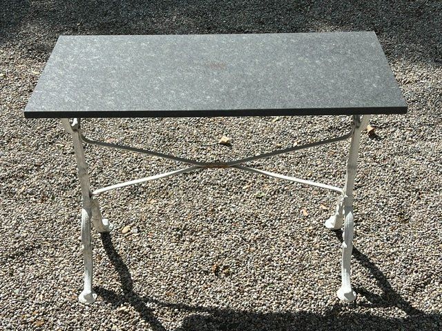 Tables: Tisch mit Granitplatte, NP Fr. 700.- – D'occasion à Winterthur par woodenhiller68 2