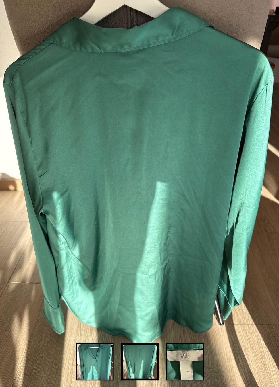H&M Blusen: Grüne Bluse – Gebraucht aus Bern von 1Gigi1 1