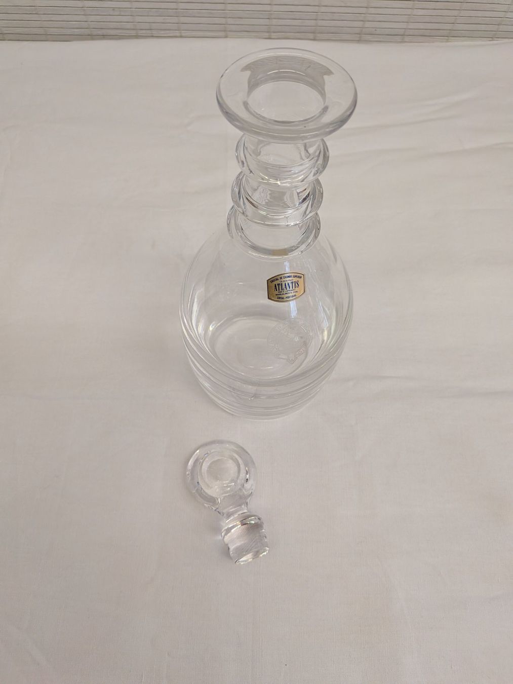 Caraffe: Atlantis Kristallglas Karaffe Decanter – Usato da Emmen venduto da Brockofsky 2