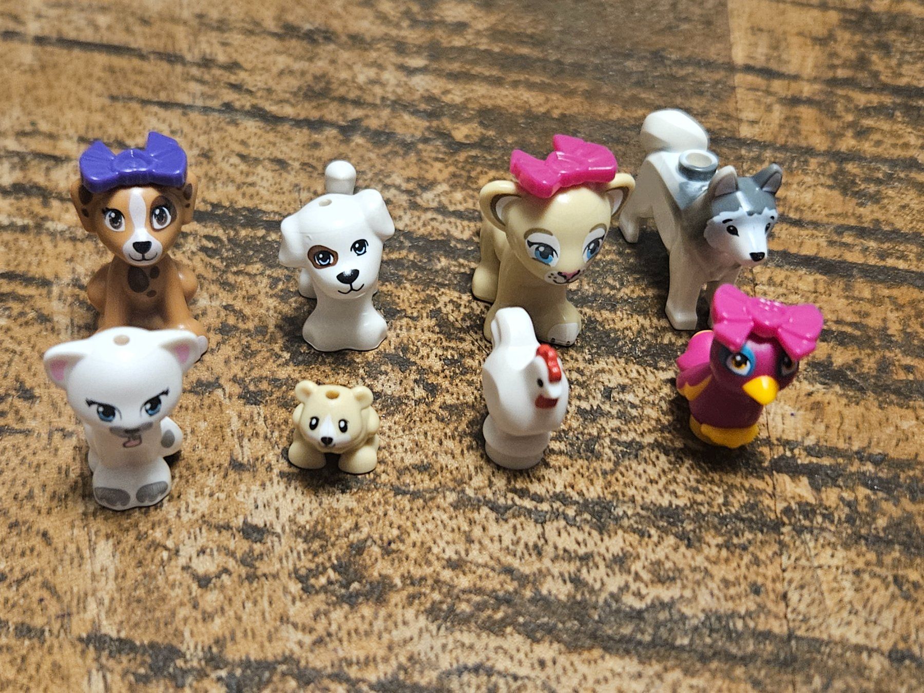 Lego Kit di costruzioni: lego  figurines  lot de 8 animaux – Usato da Confignon venduto da Ecrofigs