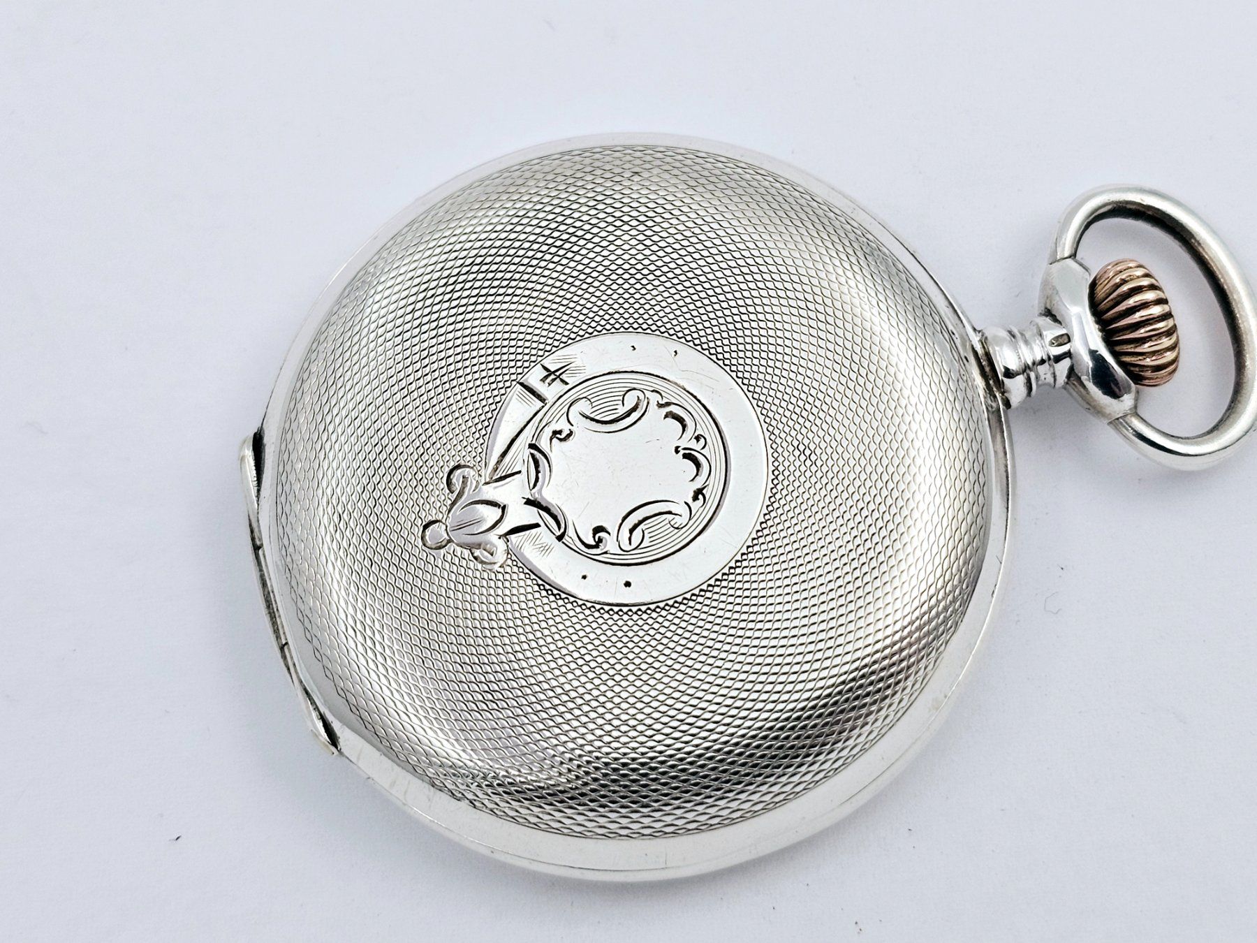 Uhren: Antike Savonette Taschenuhr 935 Silber – Gebraucht aus Bassersdorf von AnkerWatch 3