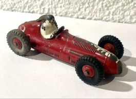 Dinky Toys Maserati, Oldtimer Rennwagen, rot