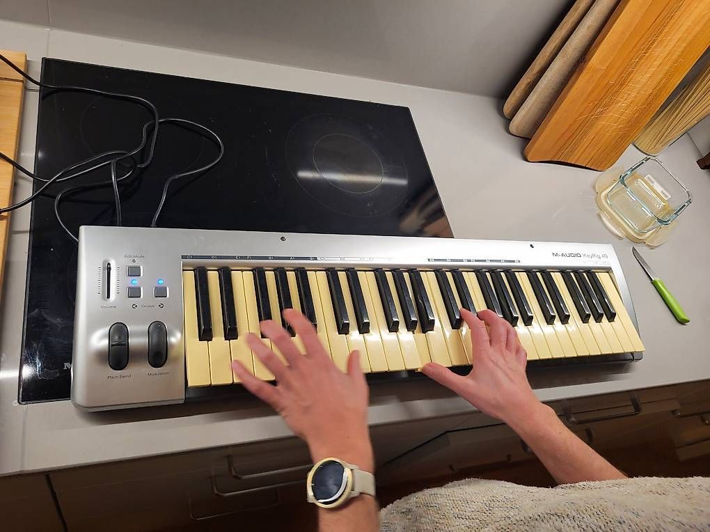 M-Audio Strumenti musicali: M-Audio Keyrig 49 USB Keyboard – Usato da Luzern venduto da Chrischtiv 2