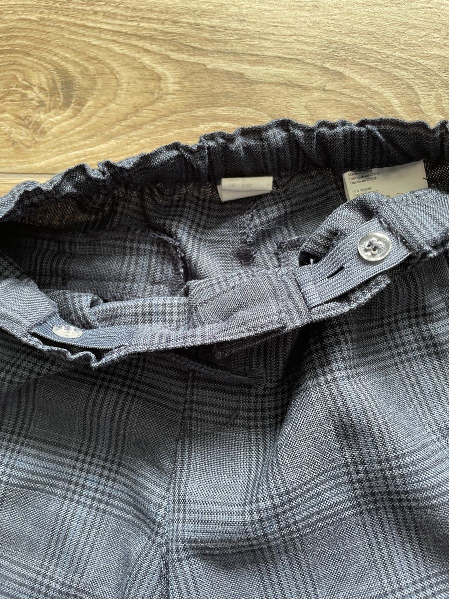 H&M Pantaloni: Karierte Hose neuwertig Gr. 98 – Nuovo (secondo la descrizione) da Winterthur venduto da NaNa24 2