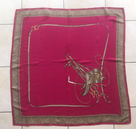 Foulard Pferde Motiv Seide