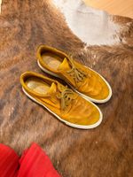 Shoto Sneaker Leder flach gebrauchter Zustand