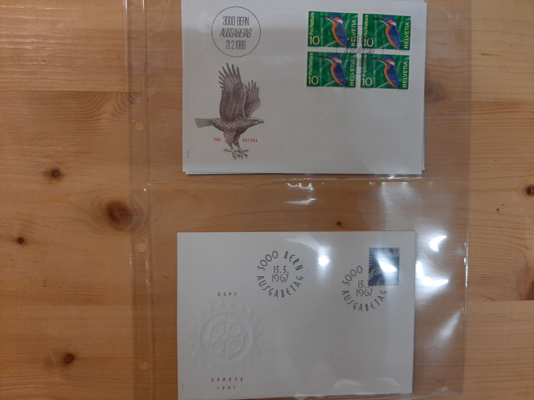 Tutti i francobolli: Schweizer Briefmarken Ersttagsbriefe Sammlung komplett Ja... – Usato da Sonnental venduto da maec69 1