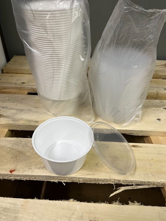 ELAYARD Mikrowellen Schüssel Set - Mit Deckel Für Nudeln & Suppe Rosa