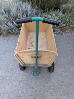 Bollerwagen Holz mit Luftbereifung gebrauchter Zustand