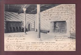 Château de CHILLON - Salle de justice - 1910