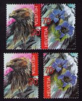 2003_1085+86_ALPENBLOCK TICINO/Tessin_EINZELMARKEN +PAAR !**