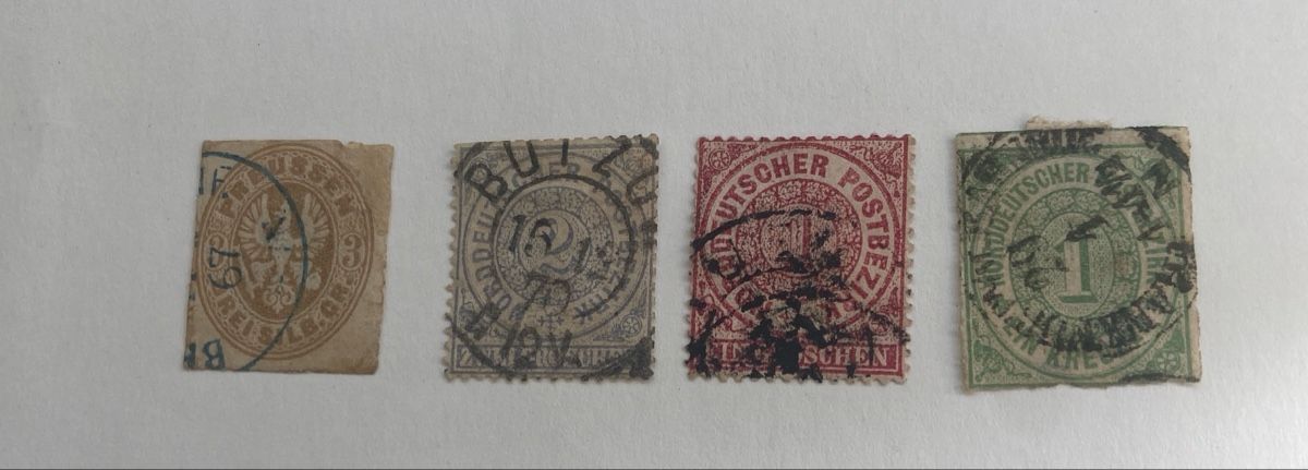 Tous les timbres: 4 Altes Stempel DE – D'occasion à Collex par RCXGJ