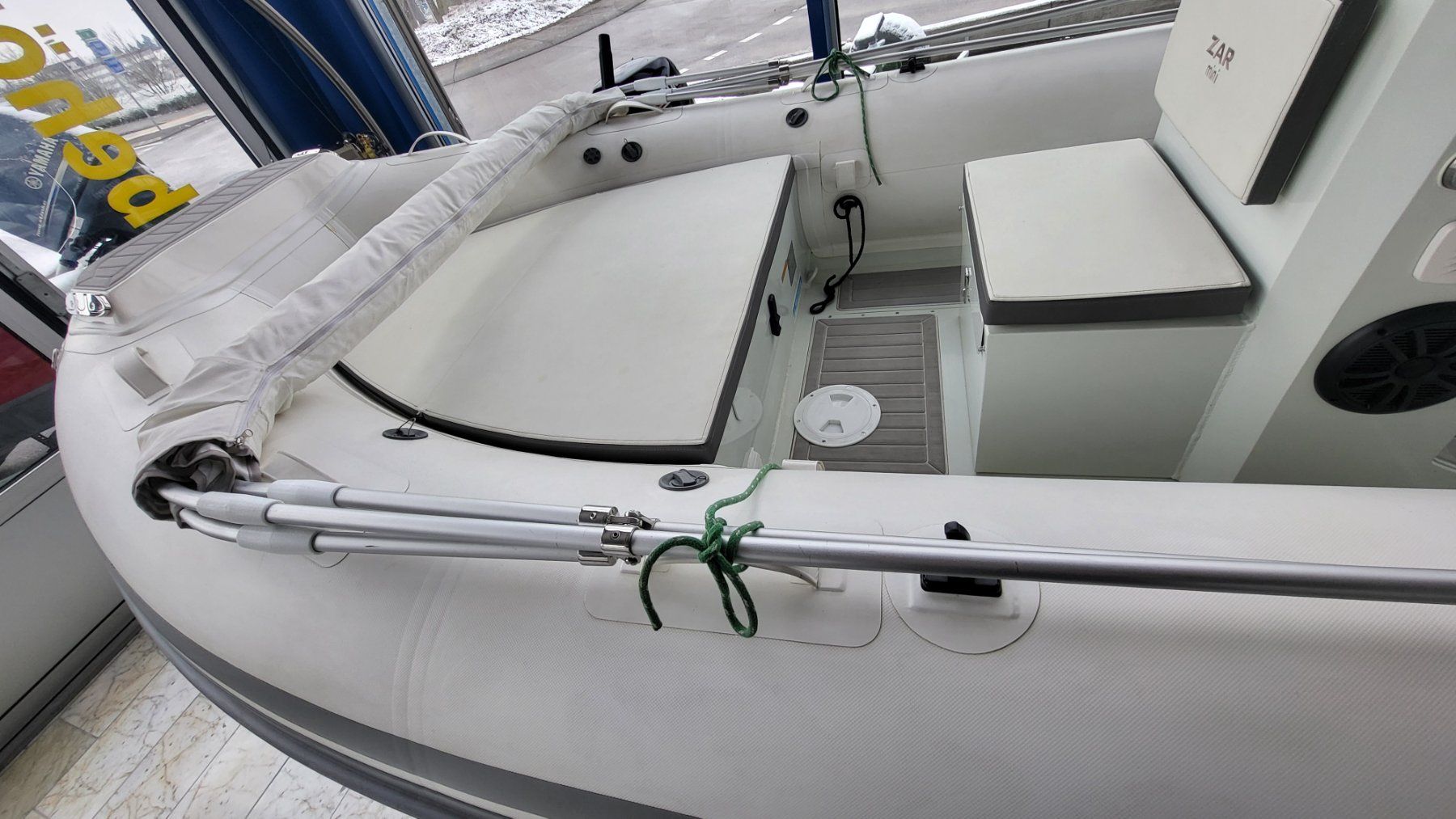 Zar Barche: ZAR mini LUX 15 Festrumpfschlauchboot – Usato da Arbon venduto da watersport10 2