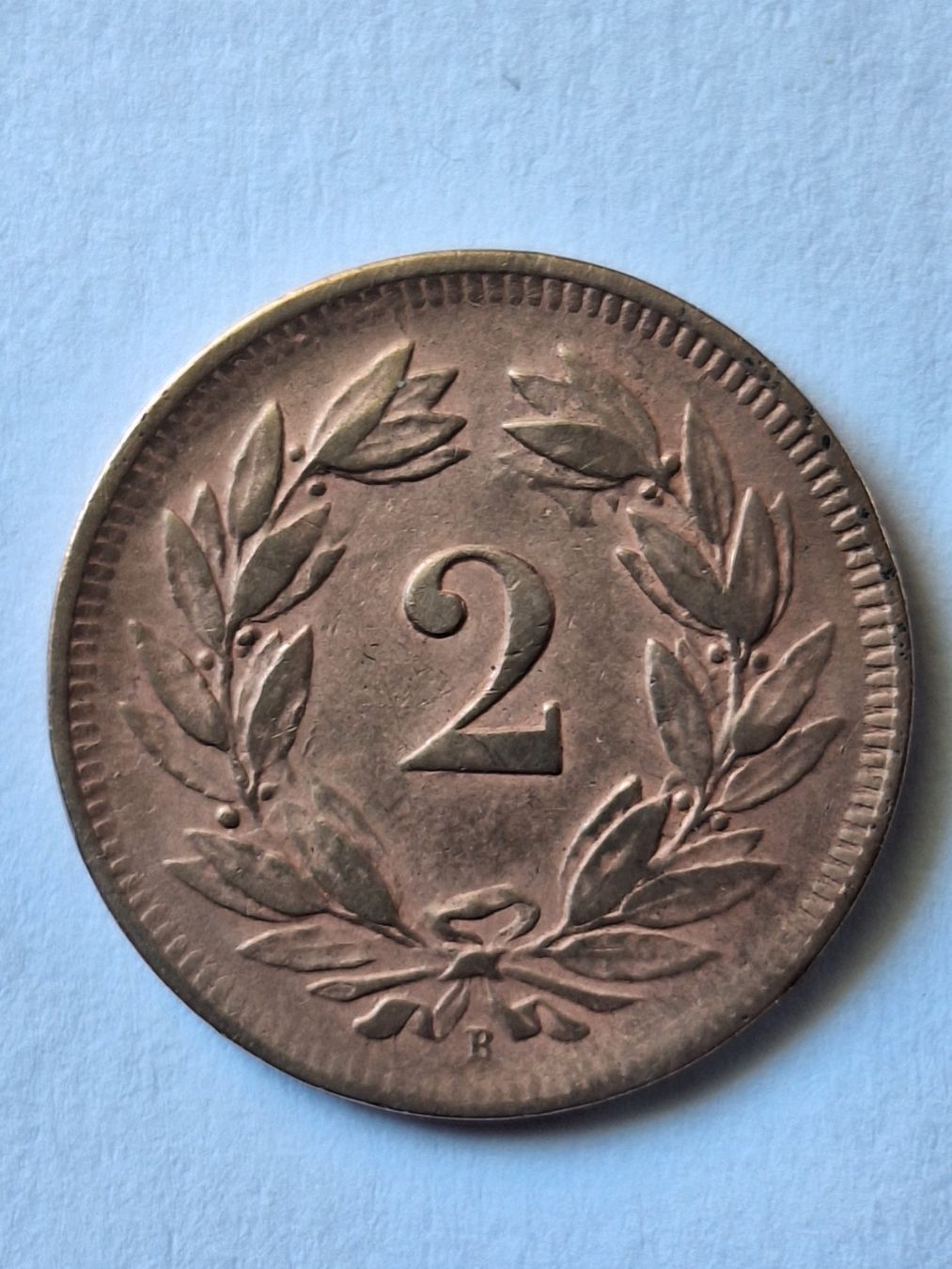 Tutti le monete: 2cts 1907  SS – Usato da Couvet venduto da zeze03 1