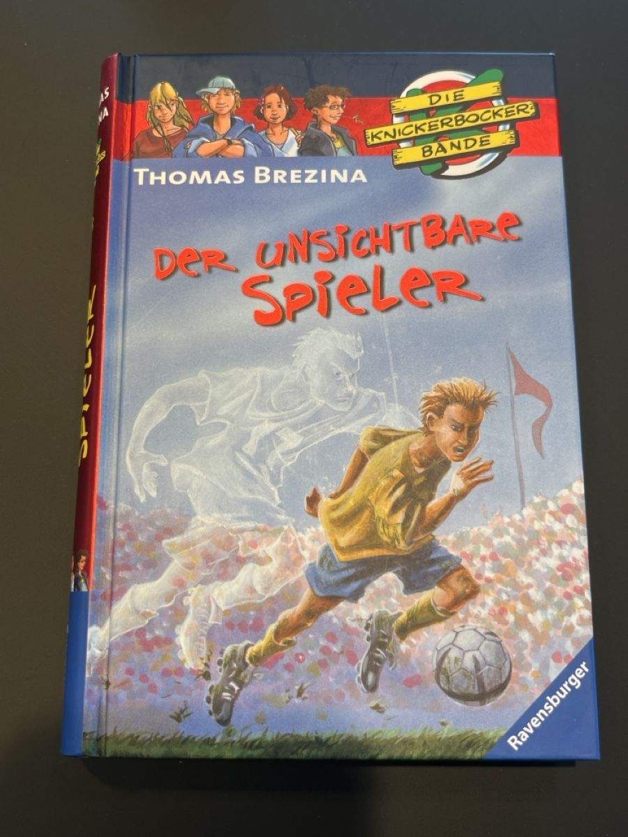 Libri: Klassiker! Knickerbocker-Bande - Der unsichtbare Spieler – Usato da Forch venduto da tieckr