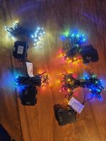4x LED Lichterkette, batteriebetrieben, neuwertig!