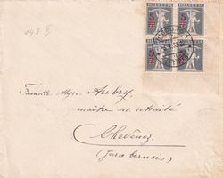 Aufbrauchsausgaben 1915-1930 mit neuen Wertaufdrucken