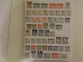 Schweden Briefmarken gestempelt 1949-1956