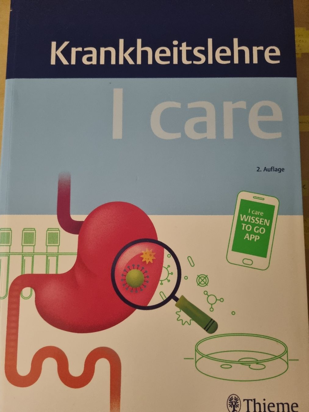 Libri: Krankheitslehre von I care – Usato da Zürich venduto da chlaus07