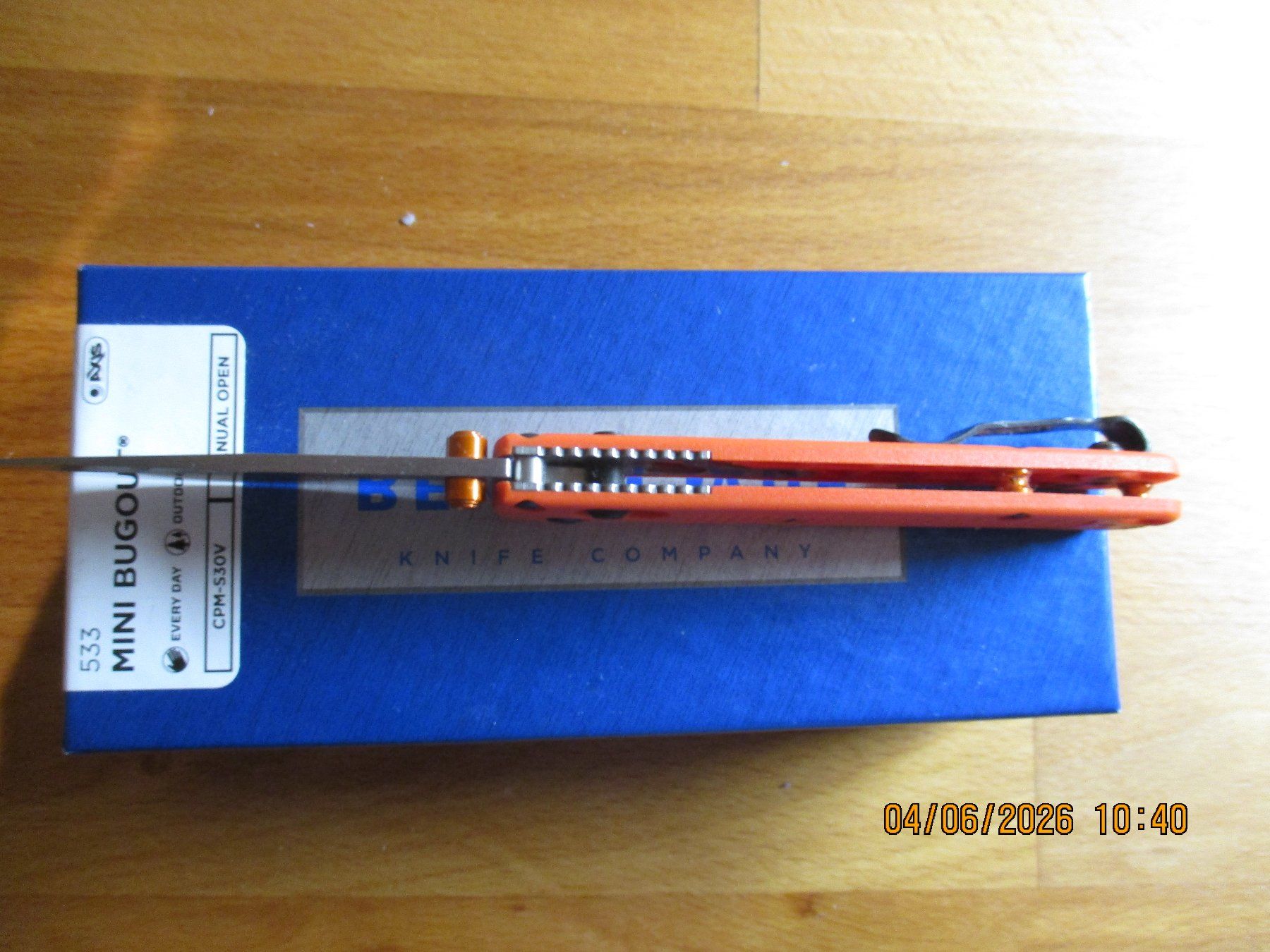 Benchmade Taschenmesser: Benchmade - Mini Bugout Mesa Orange – Gebraucht aus Solothurn von Merschweinchen 5
