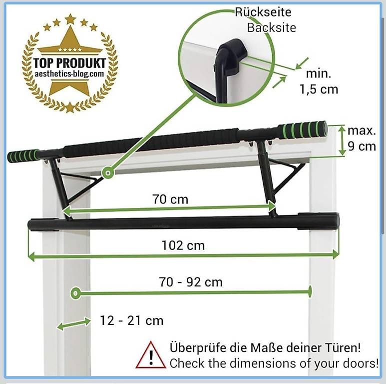 Hometrainer: Pull Up Stange Türrahmen – Gebraucht aus Birmensdorf ZH von KSw27 1