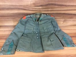 Antike Quartiermeister Uniform Jacke schlechter Zustand