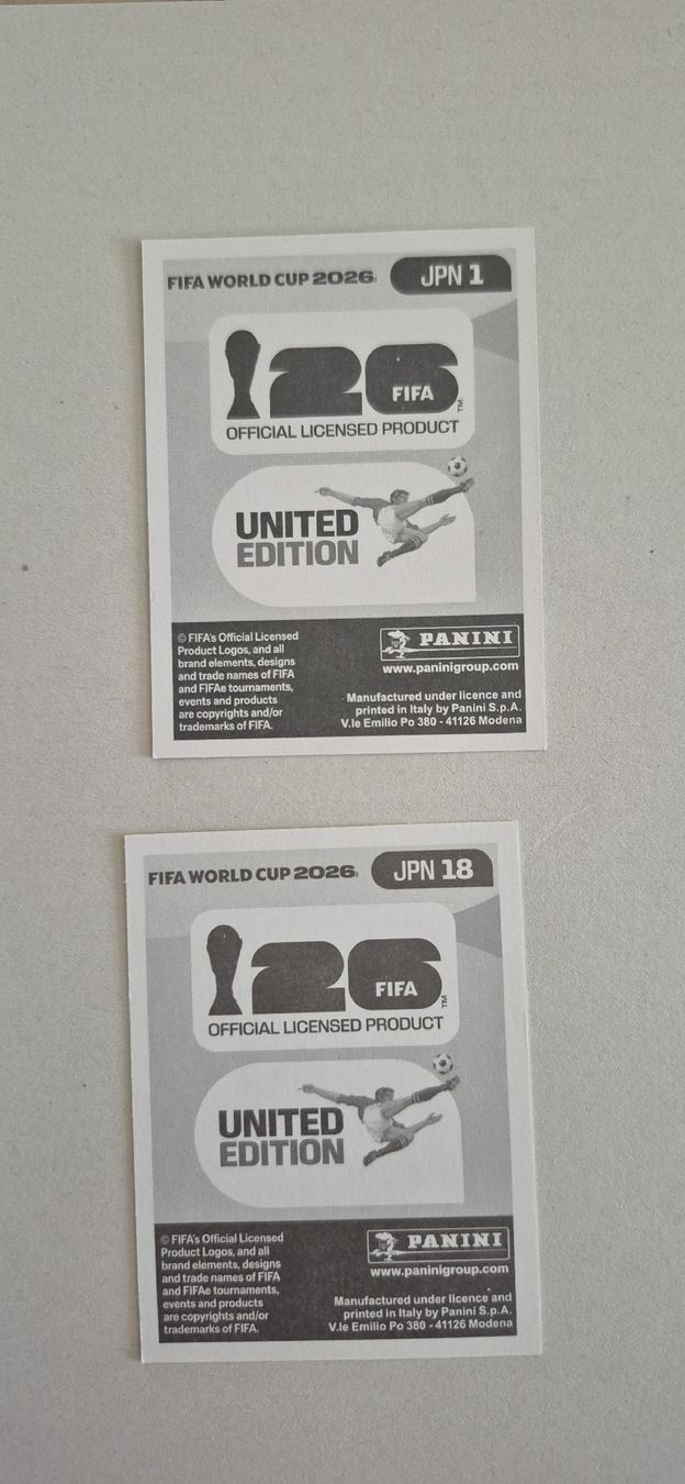 Panini Carte collezionabili: Panini JAP 1-18 – Nuovo (secondo la descrizione) da Thônex venduto da Sebabastien 1