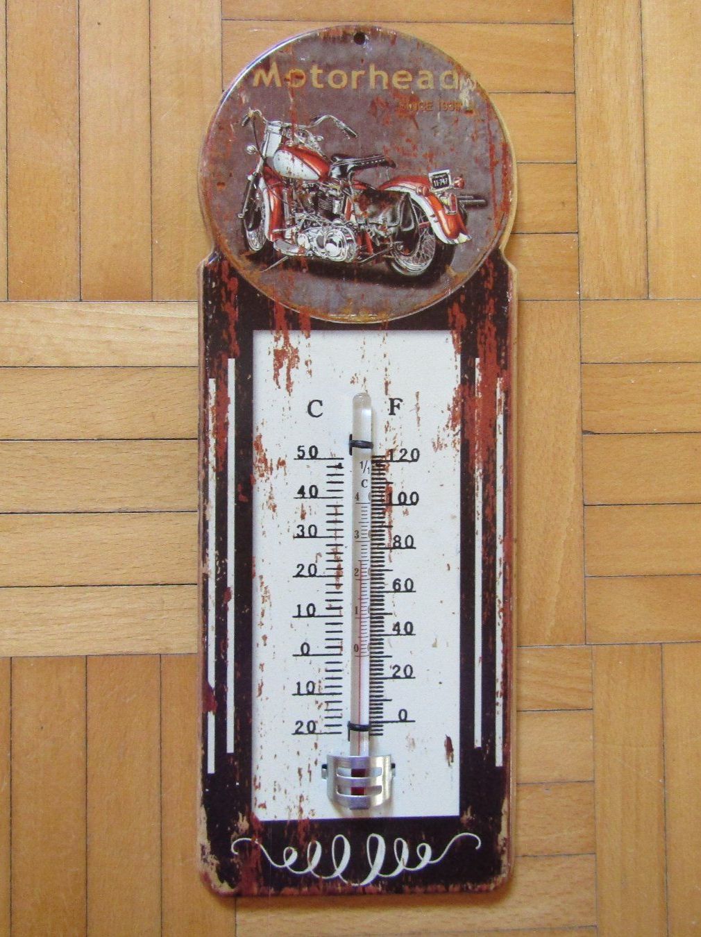 Altro per la casa: Thermometer Harley Davidson  29 X 10 cm  Weihnachtsgeschenk – Usato da Wädenswil venduto da tome70
