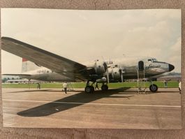 DC-4 Swiss Air Lines HB ILI 50 Jahre Transatlantik Jubiläum