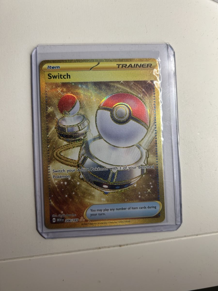 Pokémon Carte collezionabili: Pokémon Switch 206/165 (EN) – Usato da Vuadens venduto da Numispot
