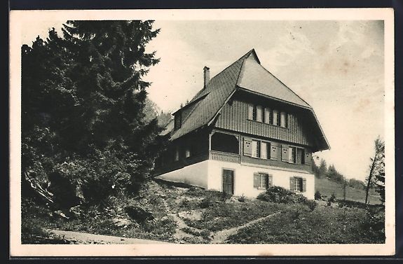 Ansichtskarten: Braunwald, Hotel Alpenblick Dependance W – Gebraucht aus Berlin von bartko-reher
