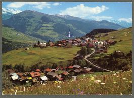 AK color Obersaxen GR Meierhof ≈ 1977 