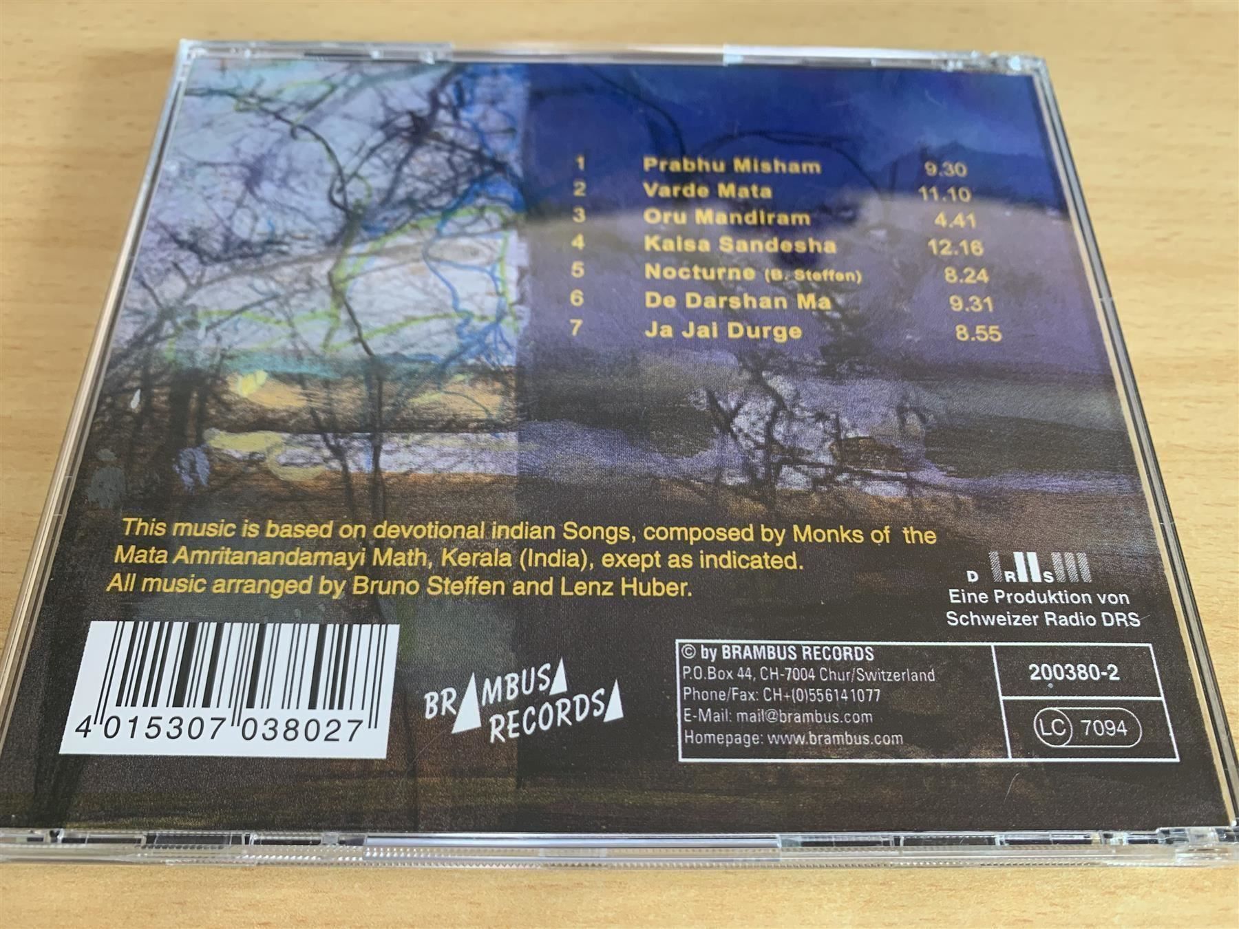 CD: Kamala – Indian Songbook – Usato da Rikon im Tösstal venduto da Alpenmutz 1