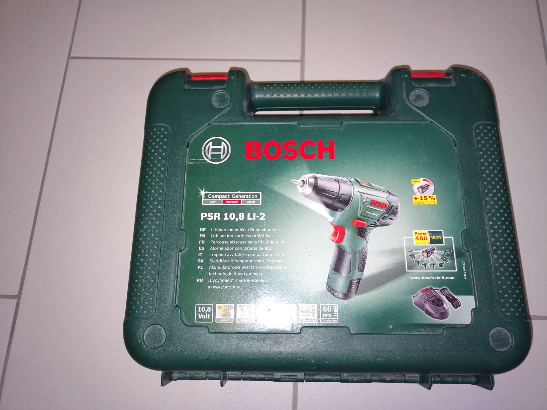 Bosch Bohrmaschinen: PSR 10.8 LI-2 – Gebraucht aus Fläsch von Nicjan