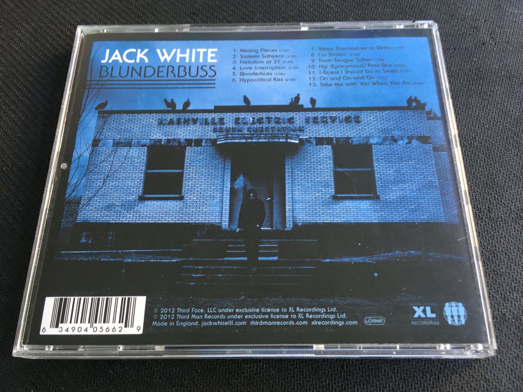 CD: Jack White - Blunderbuss -CD- – Usato da St.Gallen venduto da MedienJoe 2