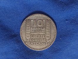 10 Francs 1931 Silbermünze