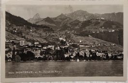 MONTREUX et Rochers de Naye - 1933