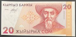 Kyrgyzstan 20 Som (1994) - non circ./unz